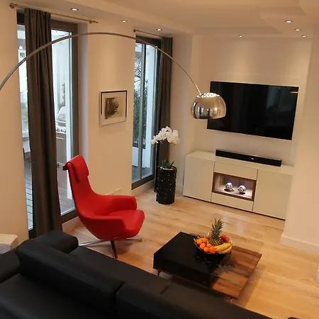 Parkvilla Amalie - Penthouse Appartement *